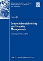 Controllerbereichserfolg Aus Sicht Des Managements 3834913278 Book Cover