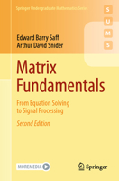 Matrix Fundamentals: From Equation Solving to Signal Processing 303197221X Book Cover