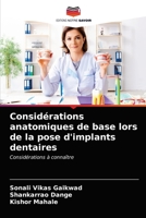Considérations anatomiques de base lors de la pose d'implants dentaires 6200869995 Book Cover