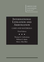 International Litigation and Arbitration 1642425834 Book Cover