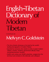 English-Tibetan Dictionary of Modern Tibetan 8185102465 Book Cover