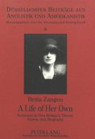 A Life of Her Own: Feminism in Vera Brittain's Theory, Fiction, and Biography 363130949X Book Cover