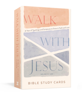 Walk with Jesus Bible Study Cards: A Year of Teachings and Scriptures to Grow in Faith and Love (A 52-Week Devotional Gift for Christian Women) (With Jesus Readings) B0GPB53M7N Book Cover