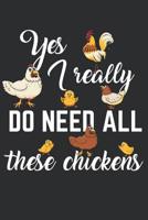 I love Farming and Chicken: Notebook for farmers 1099020573 Book Cover