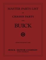 1924 - 1934 Buick Master Chassis Parts Catalog Book By Detroit Iron 1791420168 Book Cover