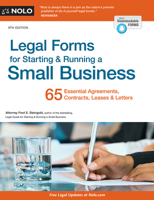 Legal Forms for Starting & Running a Small Business 141332486X Book Cover