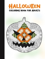 Halloween Coloring Book for Adults: 50 Halloween Illustrations Printed On One Side, Safe For Markers | Fun Craft Activity Gift | Stress Relieving Designs (Spooky House) 1696296196 Book Cover