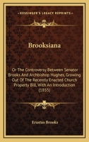 The Controversy Between Senator Brooks And John, Archbishop Of New York (1855) 1120740142 Book Cover