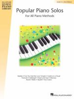 Popular Piano Solos - Level 3, 2nd Edition 079357725X Book Cover