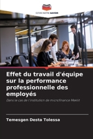 Effet du travail d'équipe sur la performance professionnelle des employés (French Edition) 6208202965 Book Cover