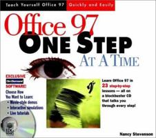 Office 97 One Step at a Time 076453050X Book Cover