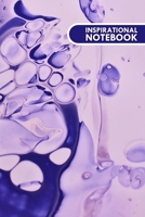 Inspirational notebook: Lined Notebook Journal - Lavande Abstract Painting - 120 Pages - Large (6x9 inches) 1658223756 Book Cover