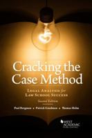 Cracking the Case Method, Legal Analysis for Law School Success (Career Guides) 1600421598 Book Cover