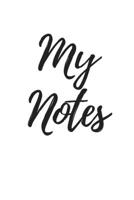 My Notes 1979022291 Book Cover