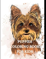 Dog Coloring Book for Kids: Dog Coloring Book, Gorgeous Dog Lover Coloring Pages for Relaxation and Stress Relief 1915015537 Book Cover