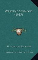 Wartime Sermons 1166182681 Book Cover