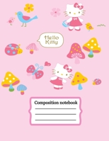 Composition Notebook: hello kitty journal with Wide Ruled Notebook Lined School Journal 100 Pages 8.5x11 Children Kids Girls Teens Women Subject ... hello kitty (Wide Ruled School Composition Books) 1706024118 Book Cover