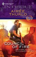 Council of Fire (Brotherhood of Warriors) (Harlequin Intrigue #988) 0373692552 Book Cover