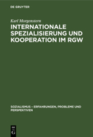Internationale Spezialisierung und Kooperation im RGW 3112617339 Book Cover