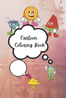 Cartoon Coloring Book: A Sweety Coloring Book For Kids With 90‘s Cartoon Designs To Color, Relax And Relieve Stress B08XLGFP33 Book Cover