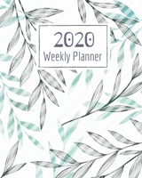 Weekly Planner for 2020- 52 Weeks Planner Schedule Organizer- 8x10 120 pages Book 5: Large Floral Cover Planner for Weekly Scheduling Organizing Goal Setting- January 2020/December 2020 1677095210 Book Cover