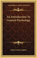 An Introduction to General Psychology 1015906982 Book Cover