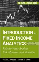 Introduction to Fixed Income Analytics 1883249945 Book Cover