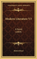 Modern Literature V3: A Novel 116631104X Book Cover