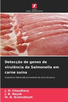Detecção de genes de virulência da Salmonella em carne suína (Portuguese Edition) 6209449921 Book Cover