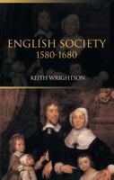 English Society 1580-1680 1138171050 Book Cover