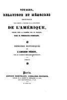 M�moires Historiques Sur l'Ancien P�rou 1016918240 Book Cover