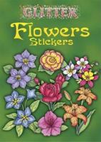 Glitter Flowers Stickers 0486444538 Book Cover