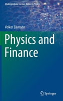 Physics and Finance 3030636453 Book Cover