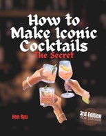 How to make Iconic Cocktails: The secret: Unveiling the Art and Science Behind Crafting Iconic Cocktails B0CTD1RMQ4 Book Cover