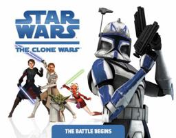 Star Wars: The Clone Wars - The Battle Begins 0448449919 Book Cover