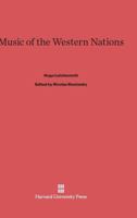 Music of the Western Nations 0674591518 Book Cover