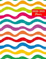 2020-2021 Planner: Pretty 24 Months Calendar, 2 Year Appointment Calendar, Business Planners, Agenda Schedule Organizer Logbook and Journal 1696024692 Book Cover