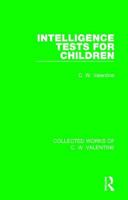 Intelligence Tests for Children 113889947X Book Cover