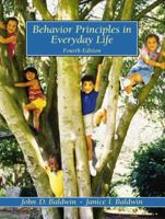 Behaviour Principles in Everyday Life 0130840963 Book Cover