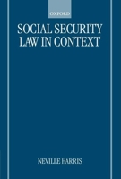 Social Security Law in Context 0198763077 Book Cover