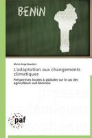 L'Adaptation Aux Changements Climatiques 3838175387 Book Cover