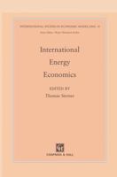 International Energy Economics (International Studies in Economic Modelling) 041235280X Book Cover