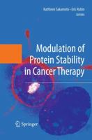Modulation of Protein Stability in Cancer Therapy 1441924019 Book Cover
