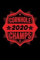 Cornhole 2020 Champs: 2020 Cornhole Notebook Boss Of The Toss Journal Corn Hole Mini Bean Bag Notepad College Ruled (6X9) 1673914853 Book Cover