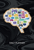 Daily Planner Weekly Calendar: Video Gamer Organizer Undated - Blank 52 Weeks Monday to Sunday -120 Pages- Video Gamer Notebook Journal Gaming Gift - Game Controller To-Do List for Nerds & Geek 1674736525 Book Cover