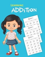 Learning Addition: 100 days of learning addition for kids B08JDXBM5Z Book Cover