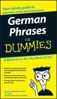 German Phrases for Dummies 0764595539 Book Cover
