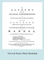 An Account of the Musical Performances in Westminster-Abbey (Da Capo Press Music Reprint Series) 1140972553 Book Cover