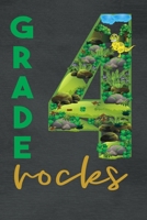 4th Grade Rocks Journal |: Back To School Fourth Grade Gifts | 4th Grade First day of School | Back To School Journal 1711661228 Book Cover