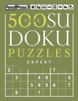 Over 500 Sudoku Puzzles Expert: Sudoku Puzzle Book Expert (with answers) 1979549966 Book Cover